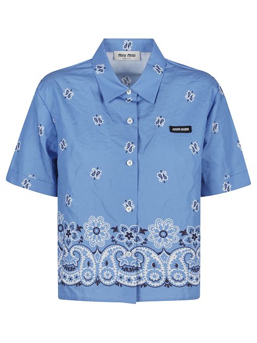 Camicia bandana MIU MIU | MK195117XXF061M